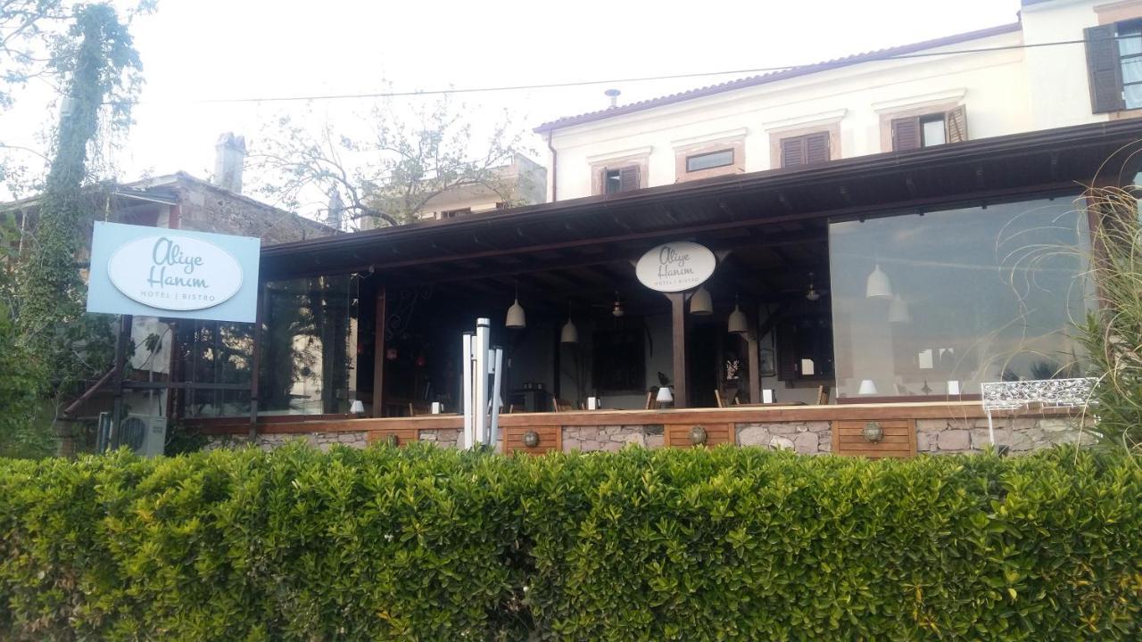 Aliye Hanim Hotel Ayvalı Exterior foto